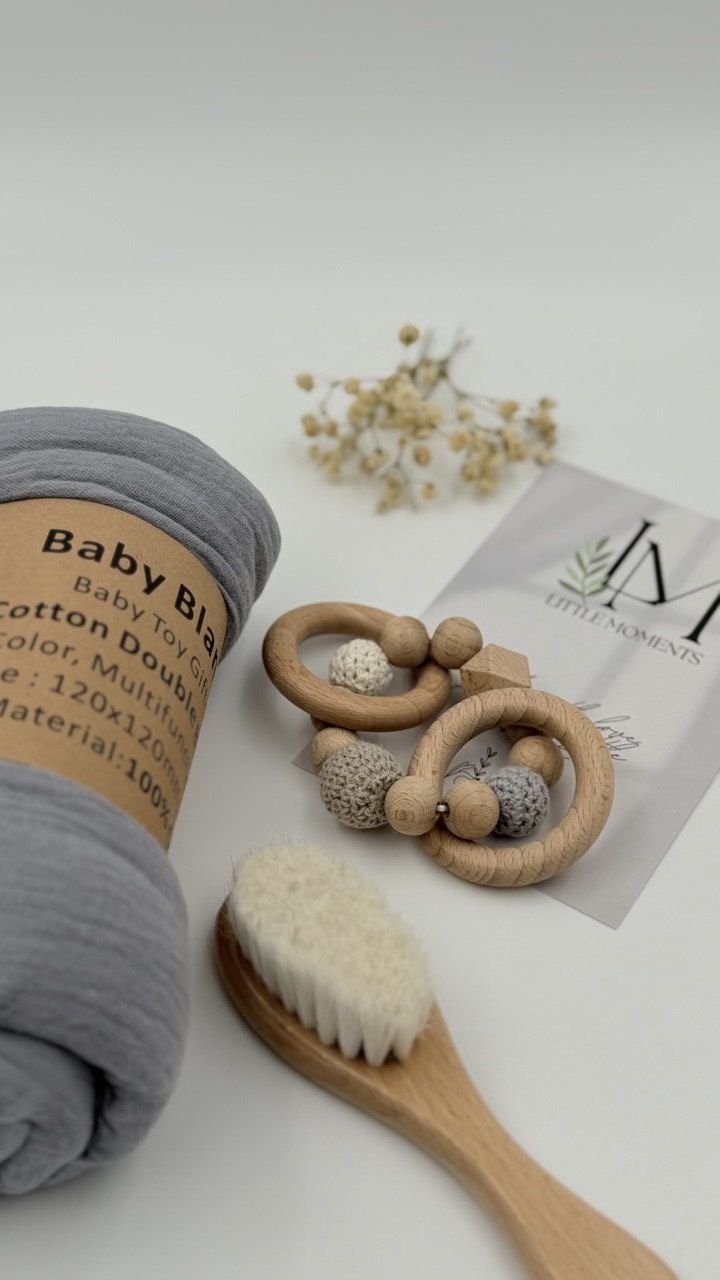 Geschenkset für Babys mit Hase