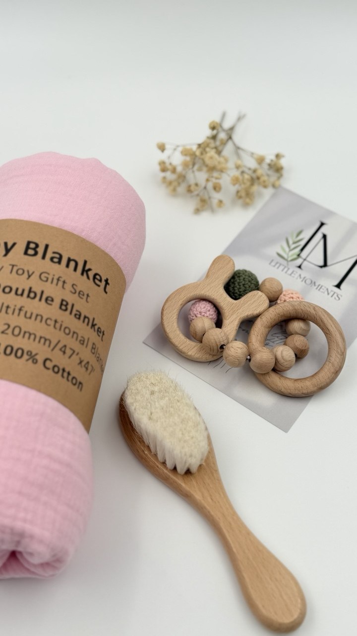 Geschenkset für Babys mit Hase